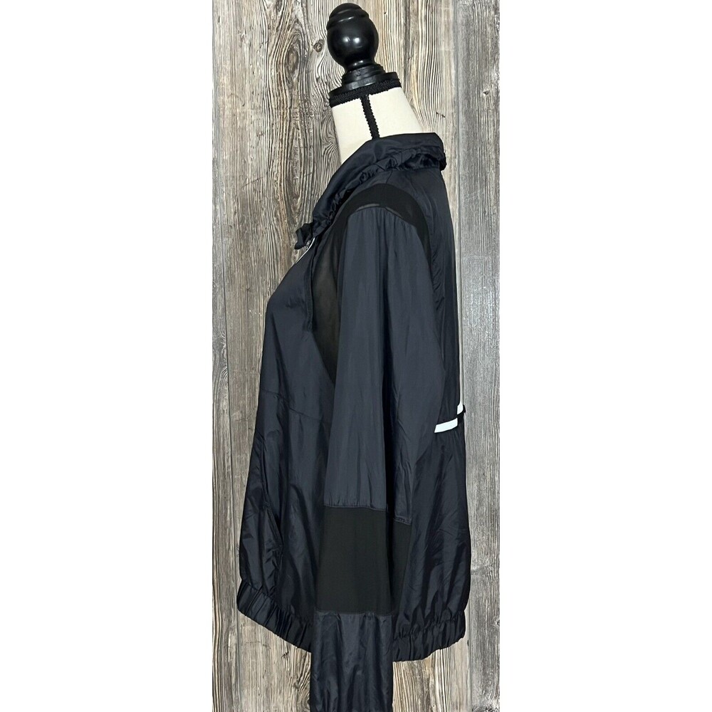 Fabletics Athletic Jacket Black, Full Zip, Mock N… - image 4